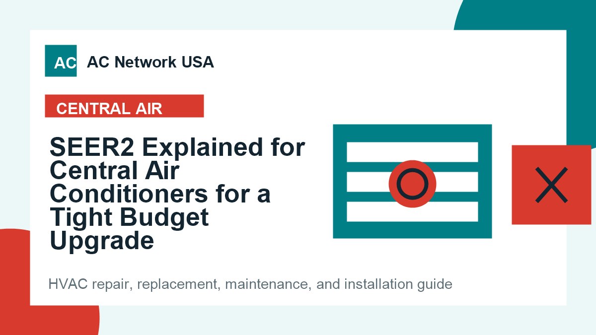 SEER2 Explained for Central Air Conditioners for a Tight Budget Upgrade illustrated HVAC guide