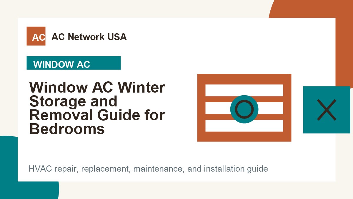 Window AC Winter Storage and Removal Guide for Bedrooms illustrated HVAC guide