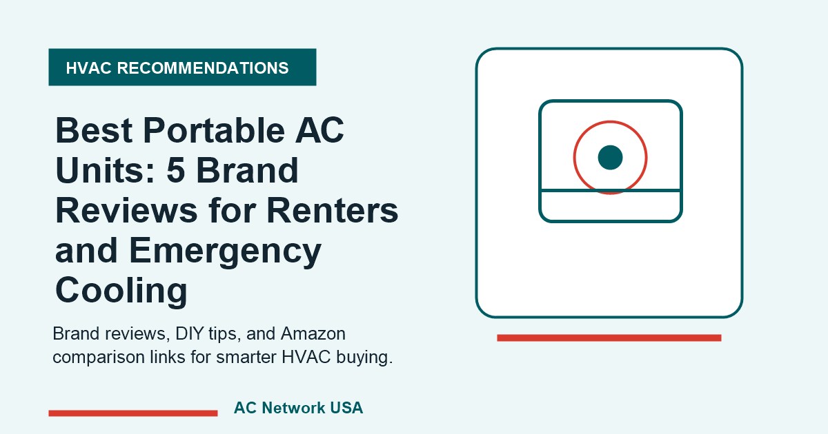 Best Portable AC Units: 5 Brand Reviews for Renters and Emergency Cooling featured image