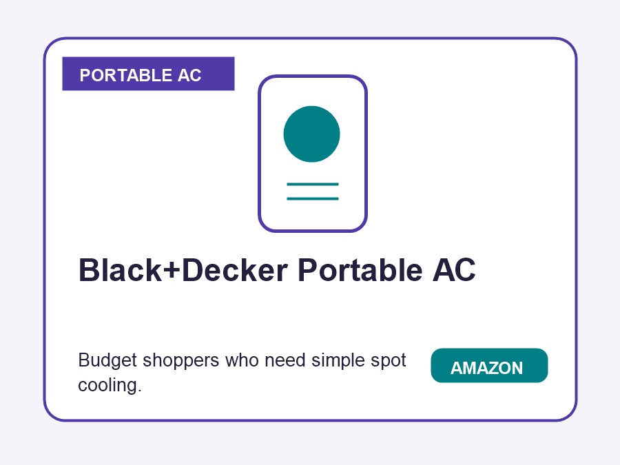 Black+Decker Portable AC product preview