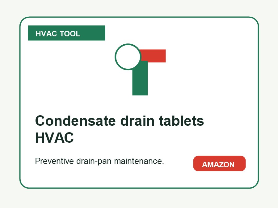 Condensate drain tablets HVAC product preview