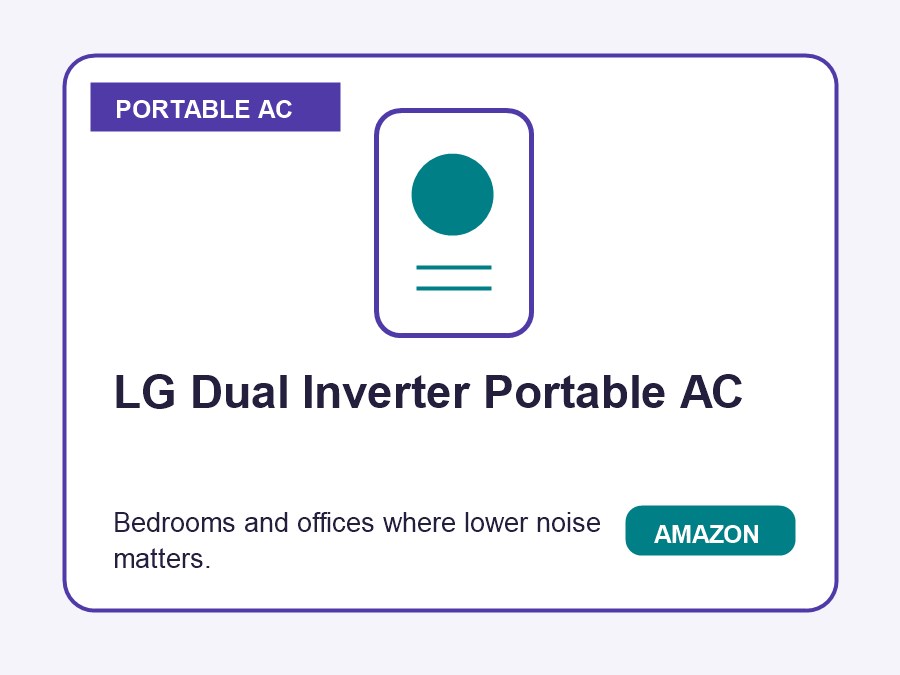 LG Dual Inverter Portable AC product preview