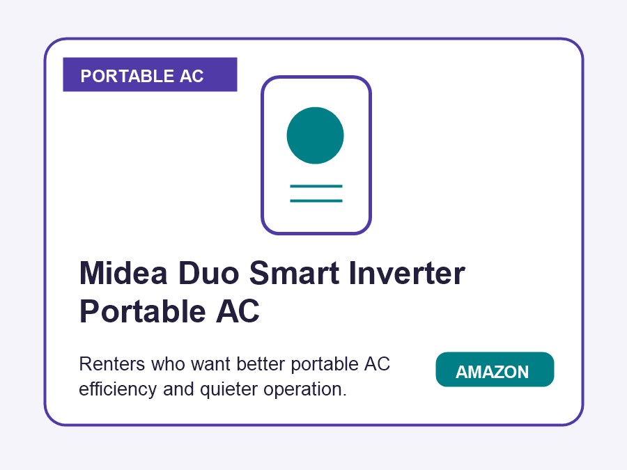 Midea Duo Smart Inverter Portable AC product preview
