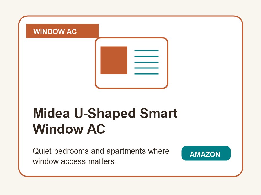 Midea U-Shaped Smart Window AC product preview