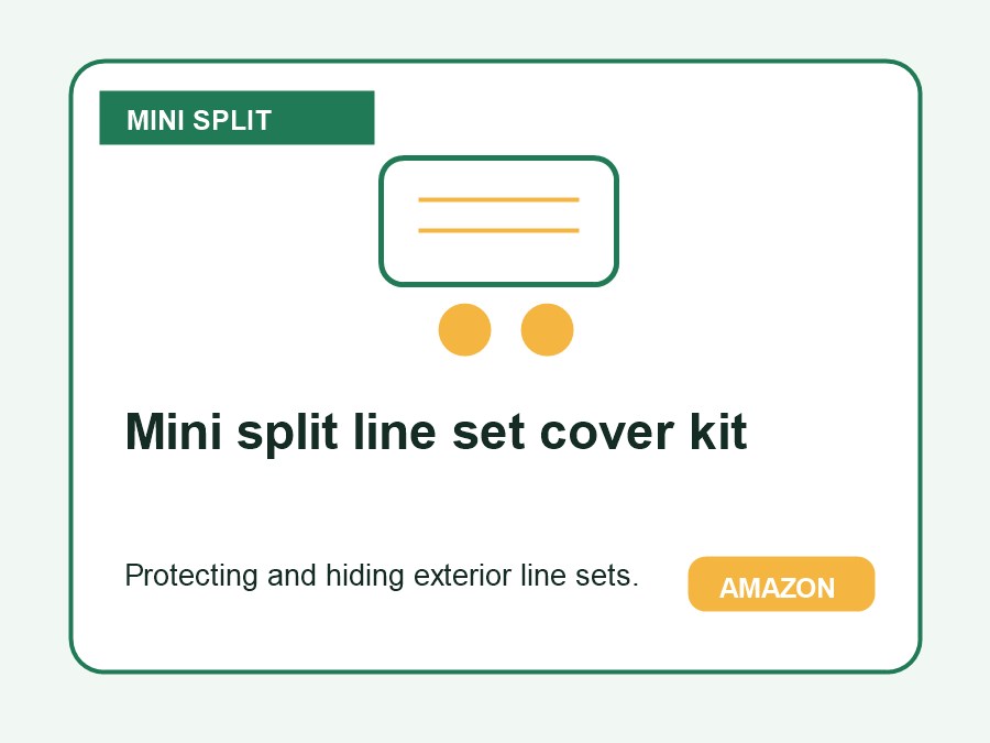 Mini split line set cover kit product preview