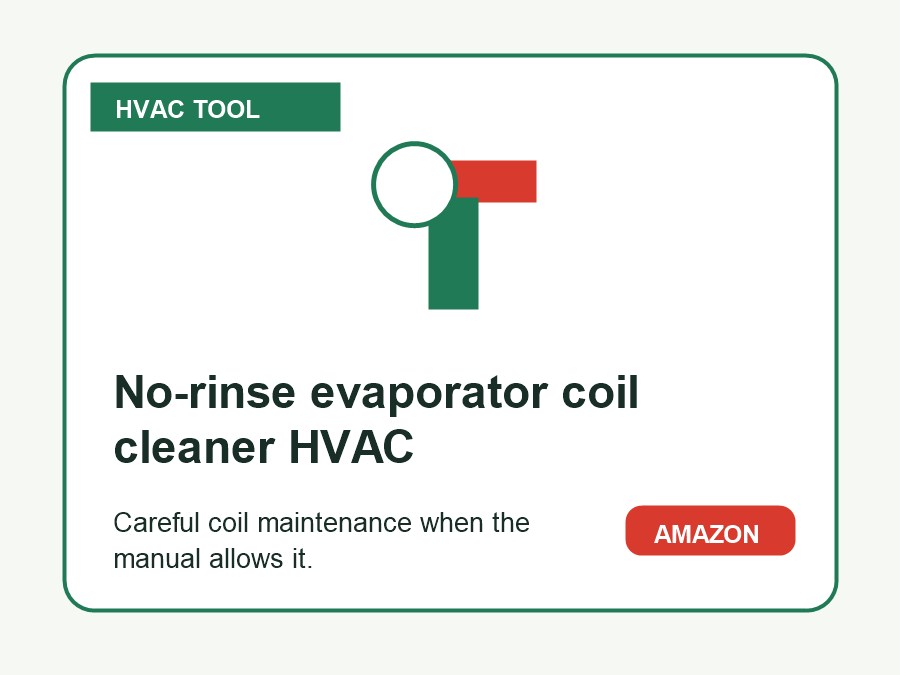 No-rinse evaporator coil cleaner HVAC product preview