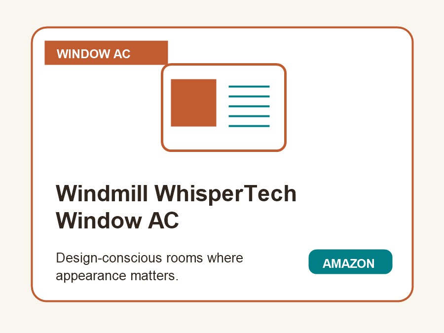 Windmill WhisperTech Window AC product preview